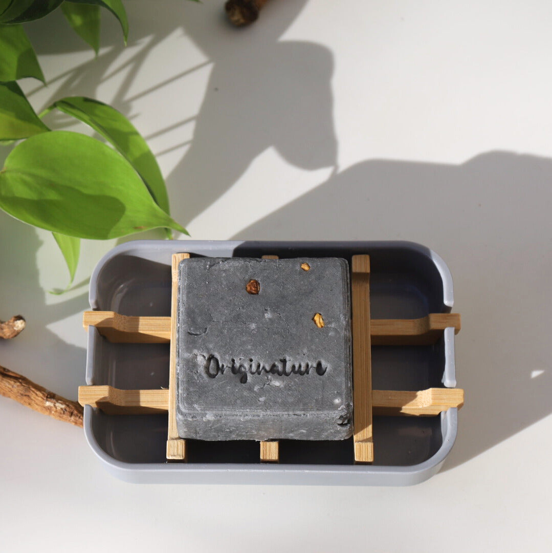 Bamboo Soap Dish - Rectangle without Lid