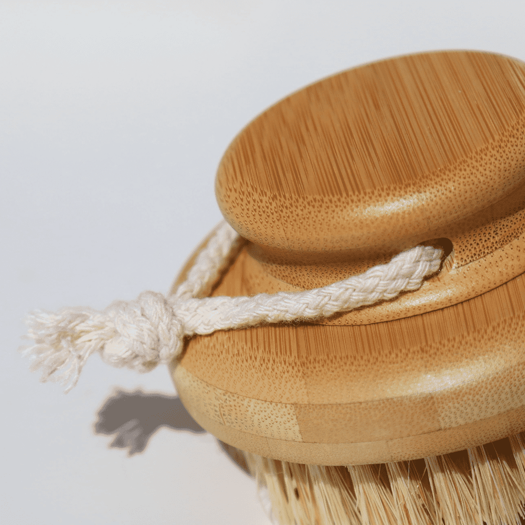 Round Dry Body Brush