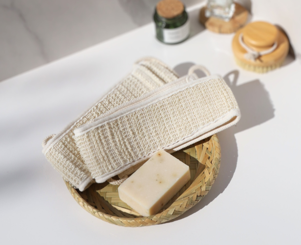 Exfoliating Back Scrubber  - Made with Natural Sisal Fiber