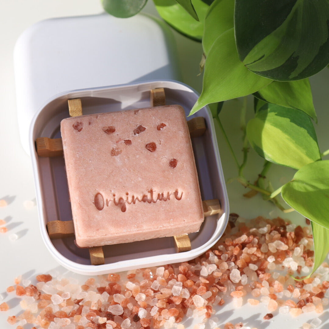 Soothe & Radiate Solid Shampoo- Himalayan Pink Salt and Dandelion Roots