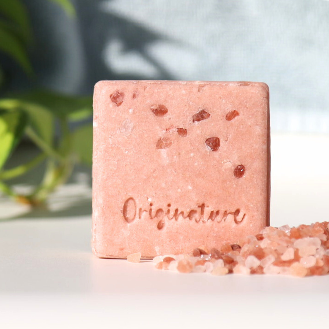 Soothe & Radiate Solid Shampoo- Himalayan Pink Salt and Dandelion Roots