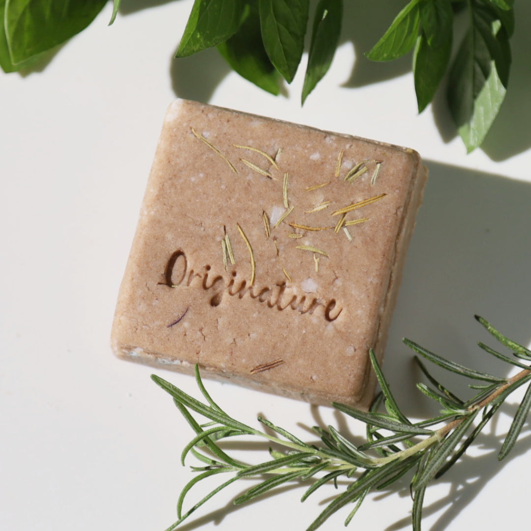 Hair Growth Solid Shampoo -  Rosemary & Quinoa Protein (Better Than Rice Shampoo Bar)