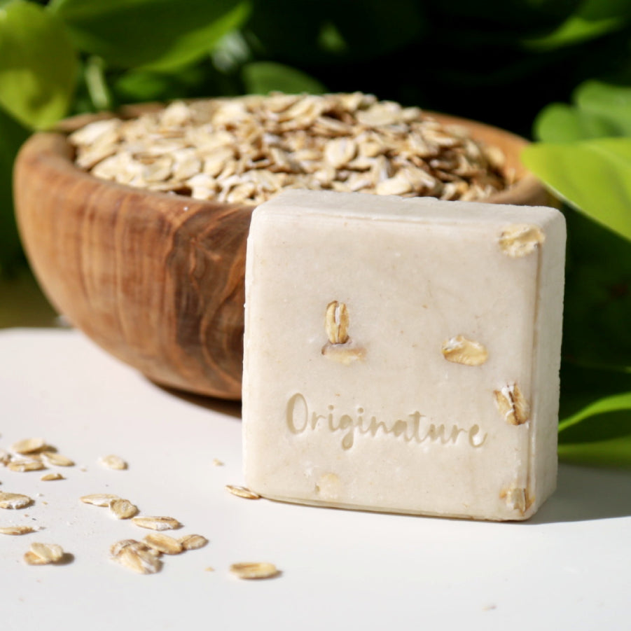 Hydrate & Nourish Solid Shampoo -  Oatmeal & Coconut Milk